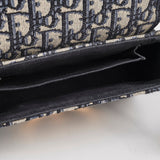 Christian Dior 30 Montainge Box Oblique Navy