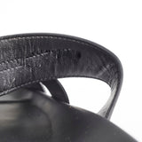 Hermes Chypre Sandals Black Size 40