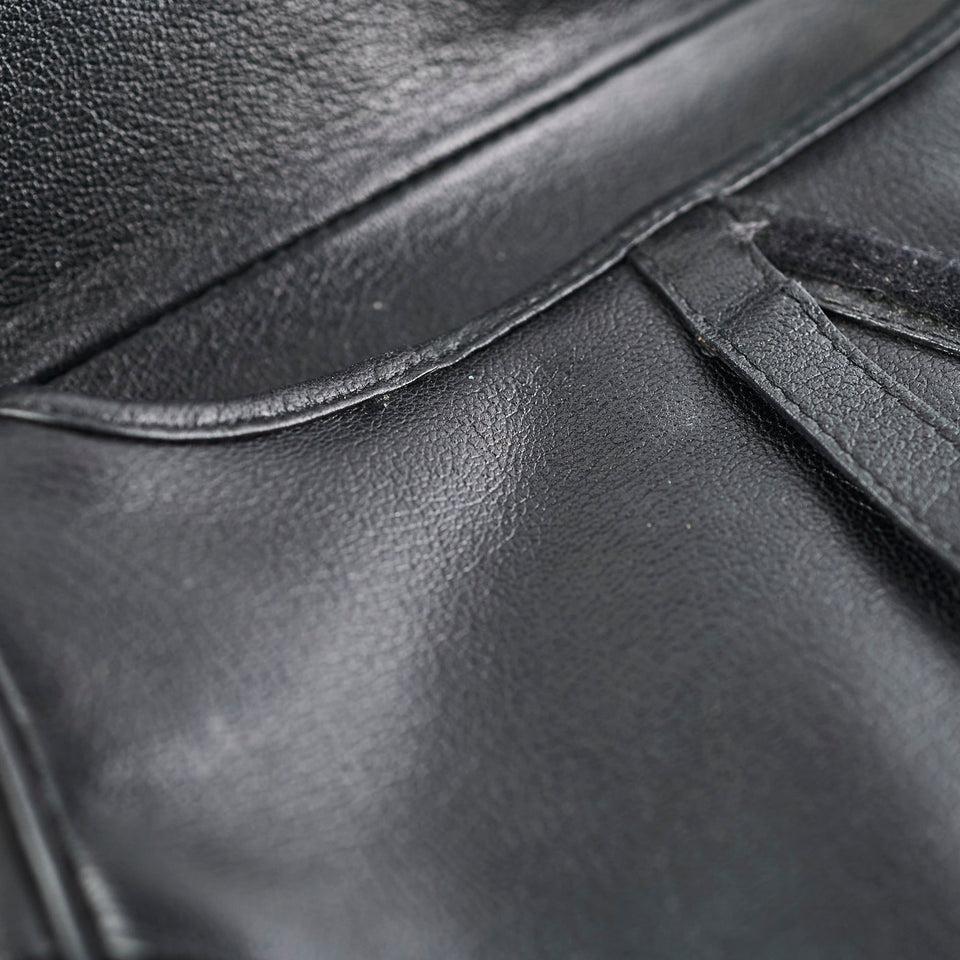 Christian Dior Vintage Shoulder Black Bag