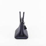 Hermes Birkin 25 Bleu Nuit Togo A Stamp