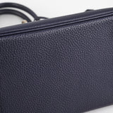 Hermes Birkin 25 Bleu Nuit Togo A Stamp