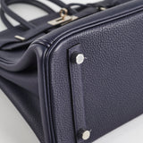 Hermes Birkin 25 Bleu Nuit Togo A Stamp
