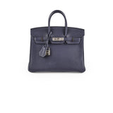 Hermes Birkin 25 Bleu Nuit Togo A Stamp