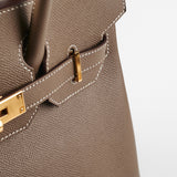 Hermes Birkin 30 Epsom Etoupe - U Stamp