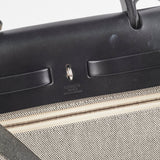 Hermes Herbag Zip 31 Retourne Black/White - Y Stamp
