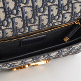 Christian Dior 30 Montaigne Navy Oblique