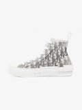Christian Dior B23 High Top White / Black Canvas EU 37 UK 4