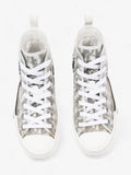 Christian Dior B23 High Top White / Black Canvas EU 37 UK 4