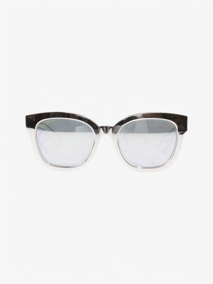 Christian Dior Mirror Sunglasses Silver 150mm