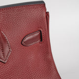 Hermes Birkin 30 Clemence/Swift Rouge