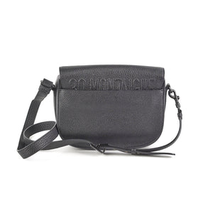 Christian Dior Grained Calfskin Medium Bobby Flap Black