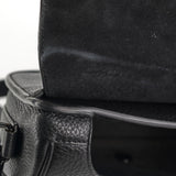 Christian Dior Grained Calfskin Medium Bobby Flap Black