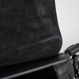 Christian Dior Grained Calfskin Medium Bobby Flap Black