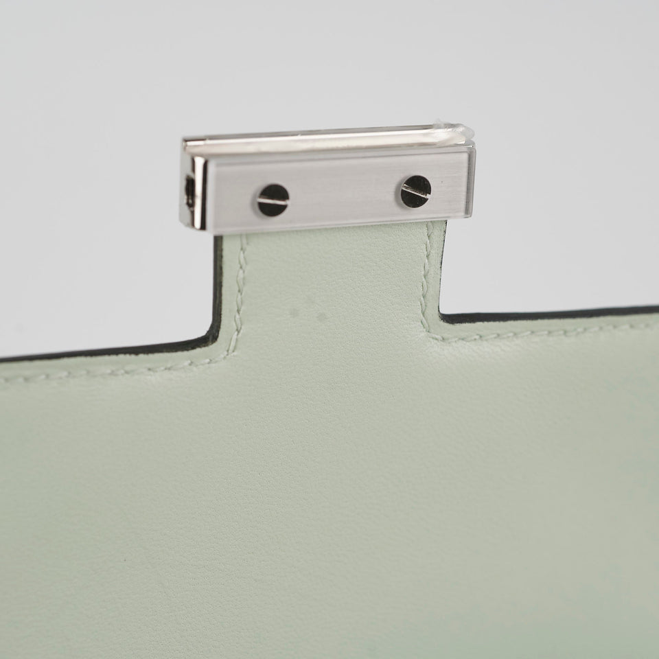 Hermes Constance 18 Mini Vert Fizz Epsom - U Stamp 2022