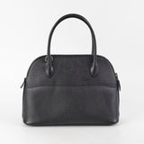 Hermes 27 Bolide Epsom Black X Stamp