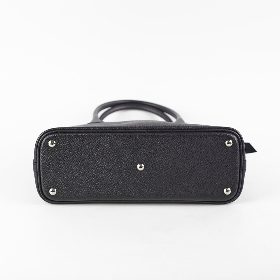 Hermes 27 Bolide Epsom Black X Stamp