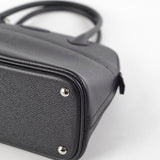 Hermes 27 Bolide Epsom Black X Stamp