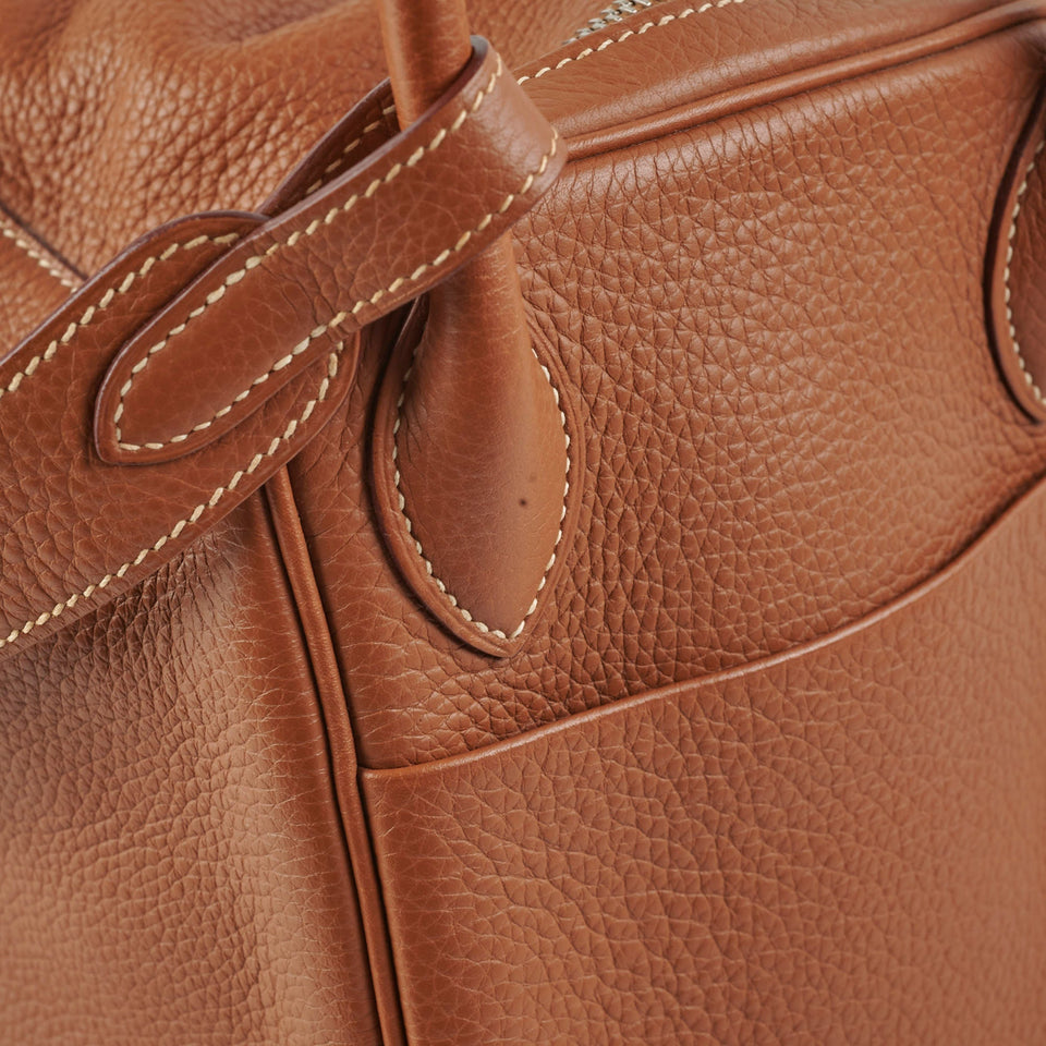 Hermes Lindy 30 Gold - K Square Stamp