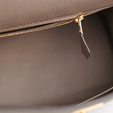 Hermes Kelly 28 Gris Asphalte Clemence - A Stamp