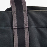 Hermes Herline Tote Canvas Black