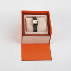 Hermes Heure H Hour Watch Black Small 25mm