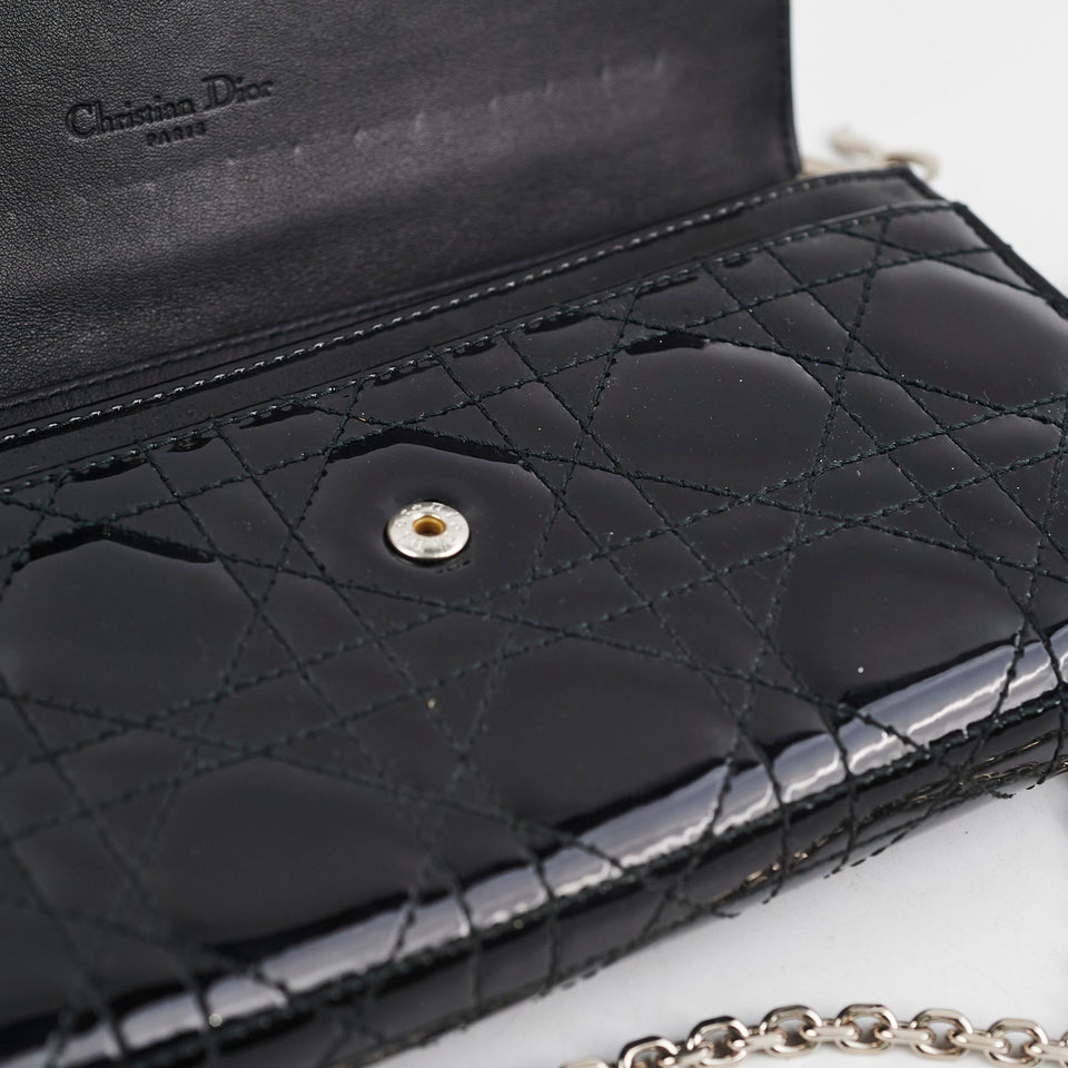 Dior Wallet on Chain WOC Black