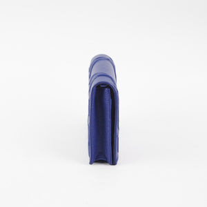 4/7 DOTD - Dior Diorama Wallet On Chain WOC Blue Bag
