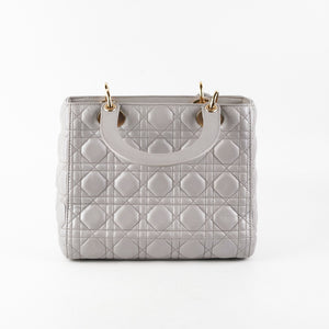 Christian Dior Medium Lady Dior Grey