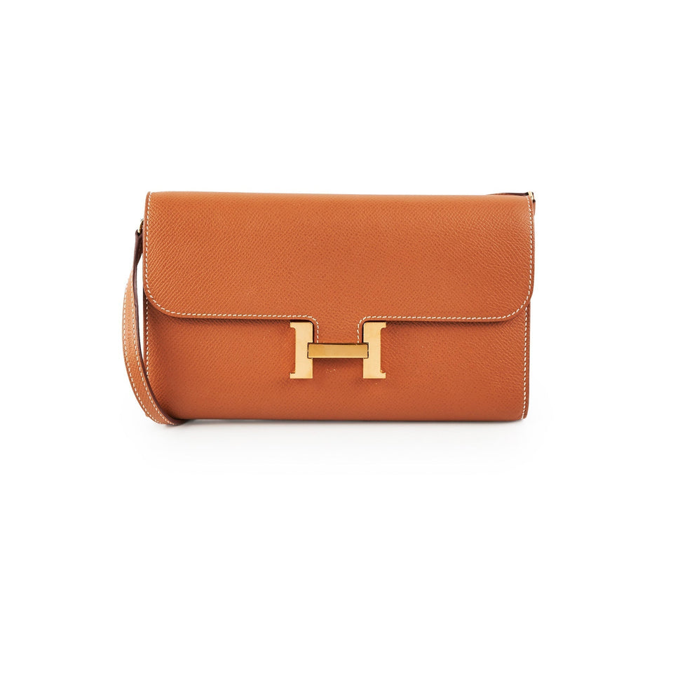 Hermes Constance To Go Epsom Gold Z Stamp