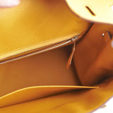 Hermes Birkin 25 Togo Jaune Ambre - B Stamp
