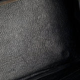 Hermes Birkin 35 Black Clemence Stamp Z Circle