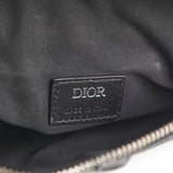 Christian Dior Mens Oblique Leather Saddle Bag