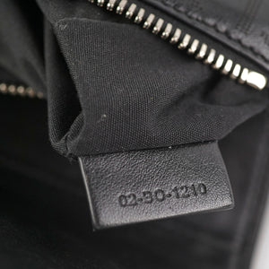 Christian Dior Mens Oblique Leather Saddle Bag