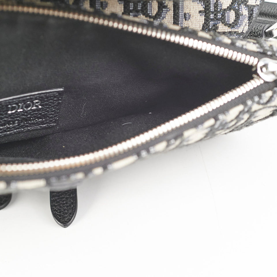 Christian Dior Men's Saddle Oblique Sling Bag
