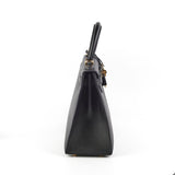 Hermes Kelly 28 Epsom Black D Stamp