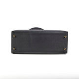 Hermes Kelly 28 Epsom Black D Stamp
