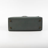 Hermes Kelly 25 Epsom Sellier Vert Armande - Z Stamp