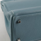 Hermes Kelly 32 Bleu Clemence - M Square