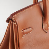 Hermes Birkin 35 Courchevel Gold
