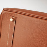 Hermes Birkin 35 Courchevel Gold