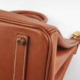 Hermes Birkin 35 Courchevel Gold