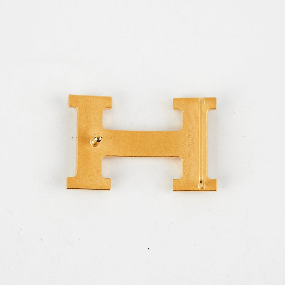Hermes Belt H Buckle 95cm Black/Gold - Stamp Z