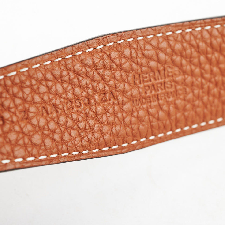 Hermes Belt H Buckle 95cm Black/Gold - Stamp Z