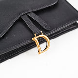 Dior Saddle Pouch Black