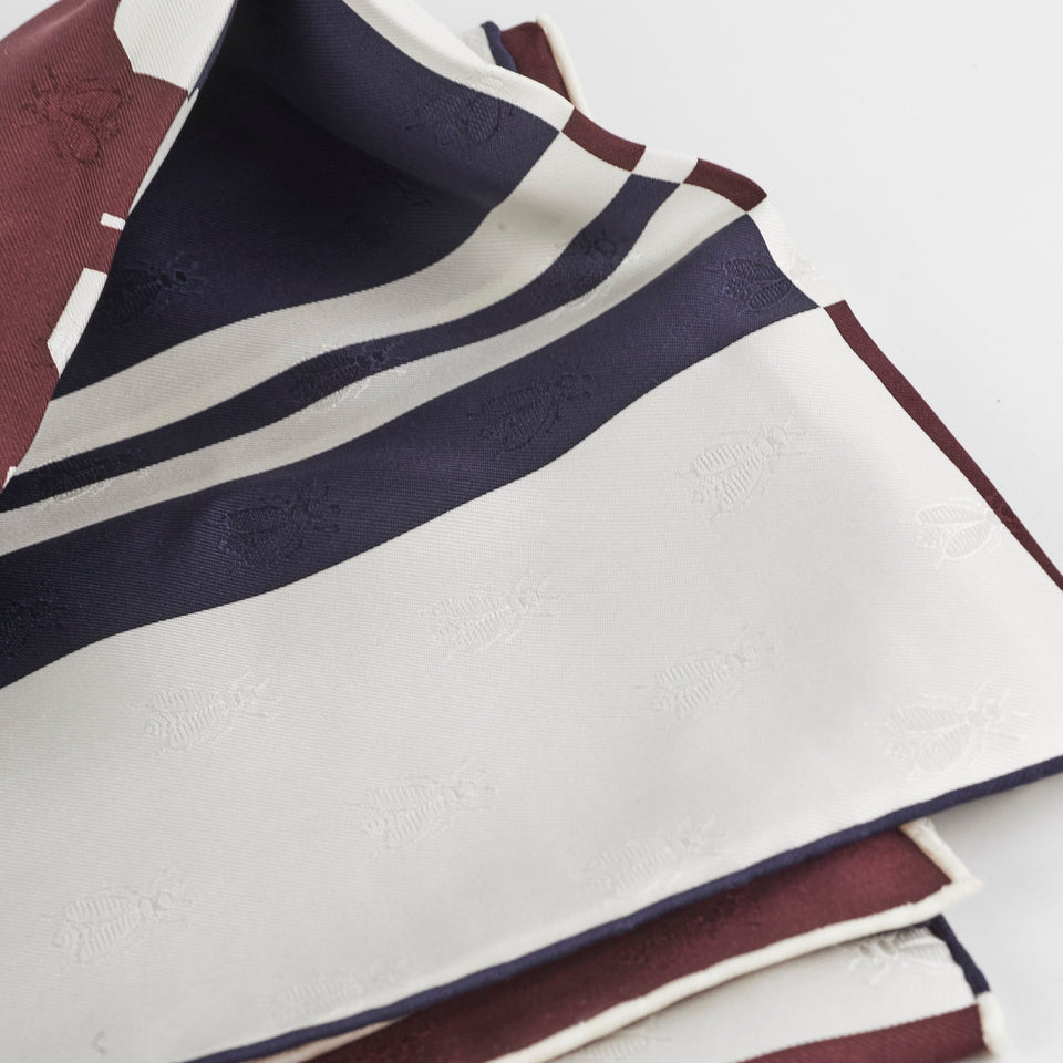 Hermes bride de gala silk scarf maroon cream