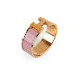 Hermes Clic Clac H Bracelet Rose