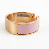 Hermes Clic Clac H Bracelet Rose