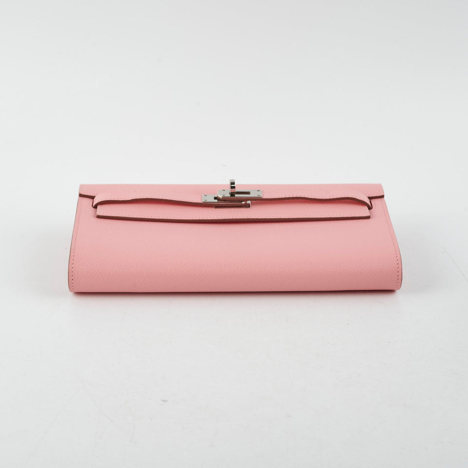 Hermes Kelly to Go Rose Confetti Z Stamp