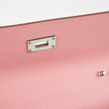 Hermes Kelly to Go Rose Confetti Z Stamp