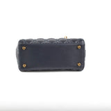 Dior Lady Dior Medium Calfskin Navy